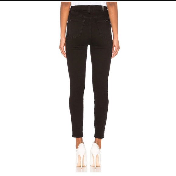 Aubrey Super High Waist Jeans-7 For All Mankind - Picture 4 of 8